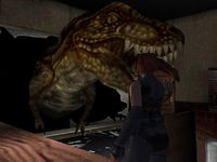 une photo d'Ã©cran de Dino Crisis sur Sony Playstation